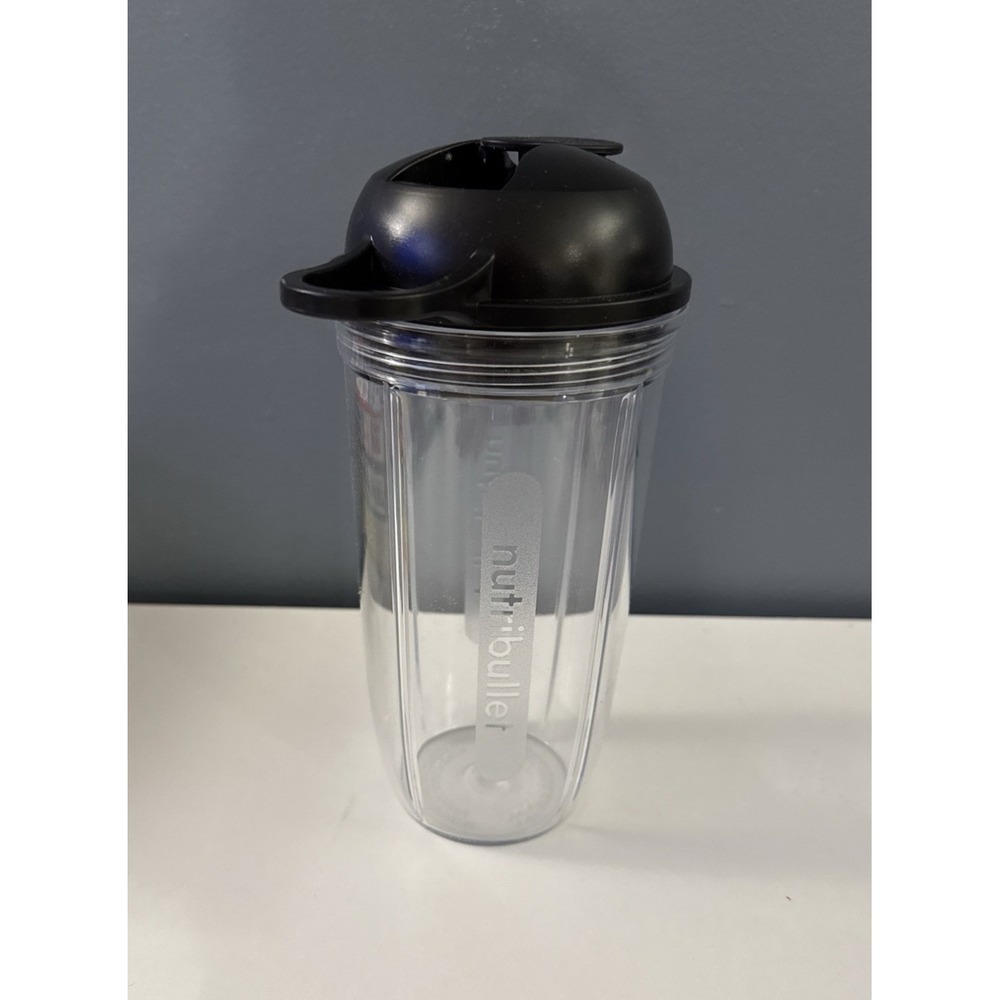 NutriBullet Replacement Cup With Black‎ To-Go Lid For Smoothies Drinks 32 oz